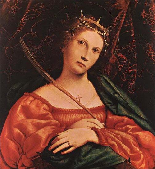 Lorenzo Lotto St Catherine of Alexandria oil painting picture